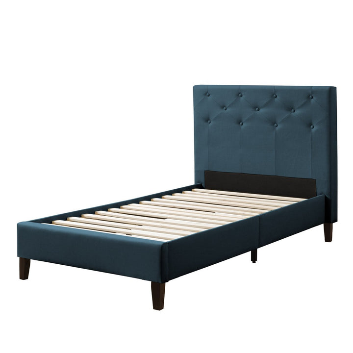 CorLiving Nova Ridge Tufted Upholstered Bed, Twin/Single Image 1