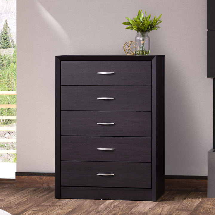 CorLiving Newport 5 Drawer Tall Dresser Image 5