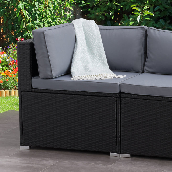 CorLiving Parksville Patio Sectional Corner Chair Image 4