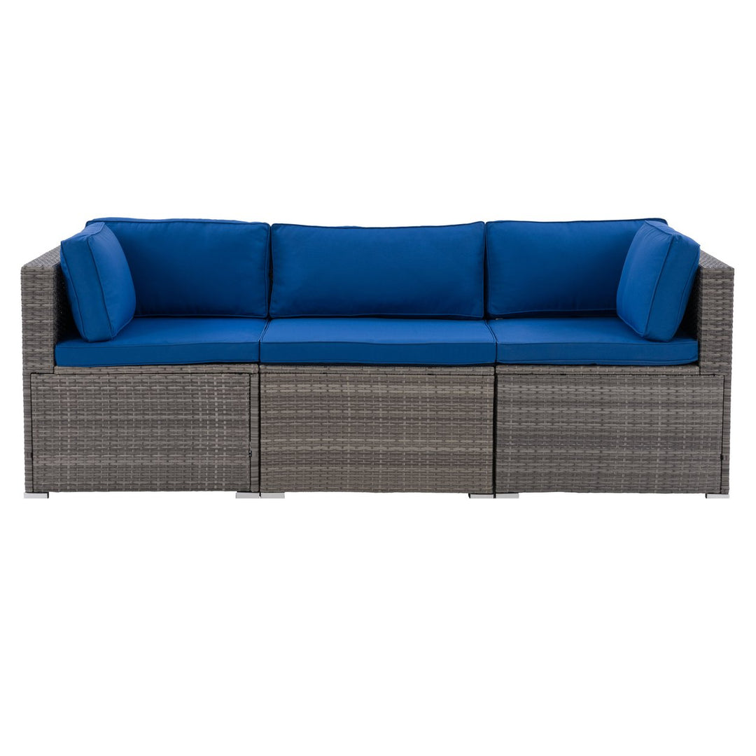 CorLiving Parksville Patio Sectional Set 3pc Image 1