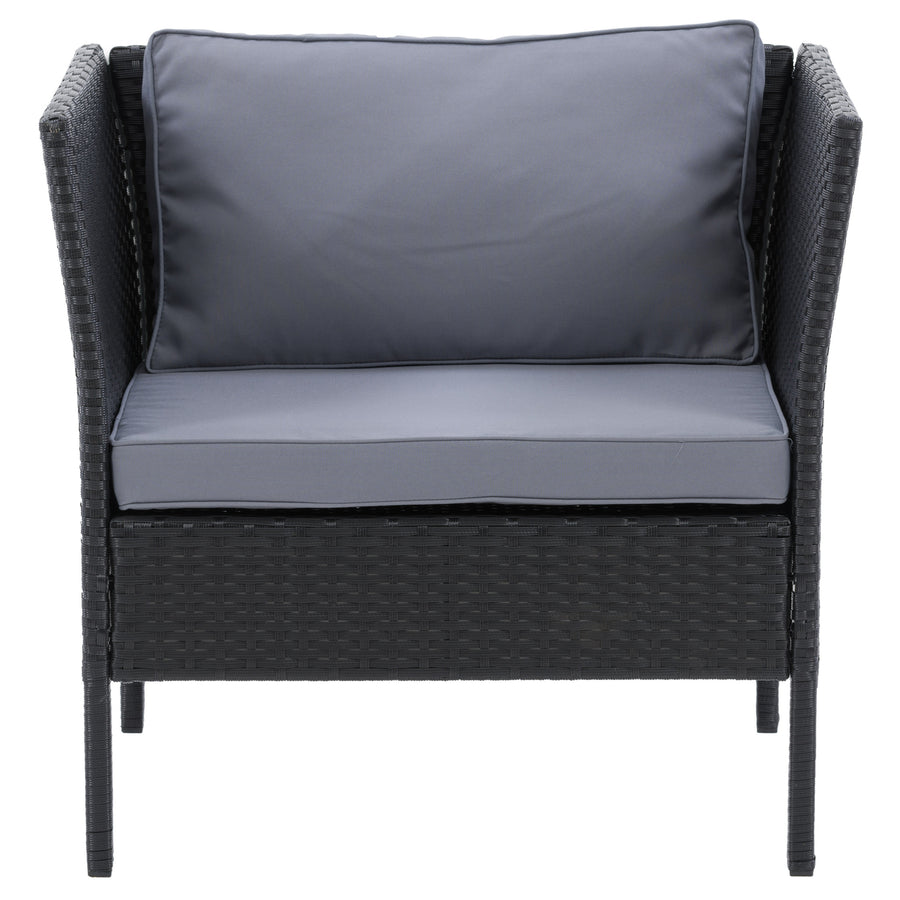 CorLiving Patio Armchair - Finish/Ash Cushions Image 1