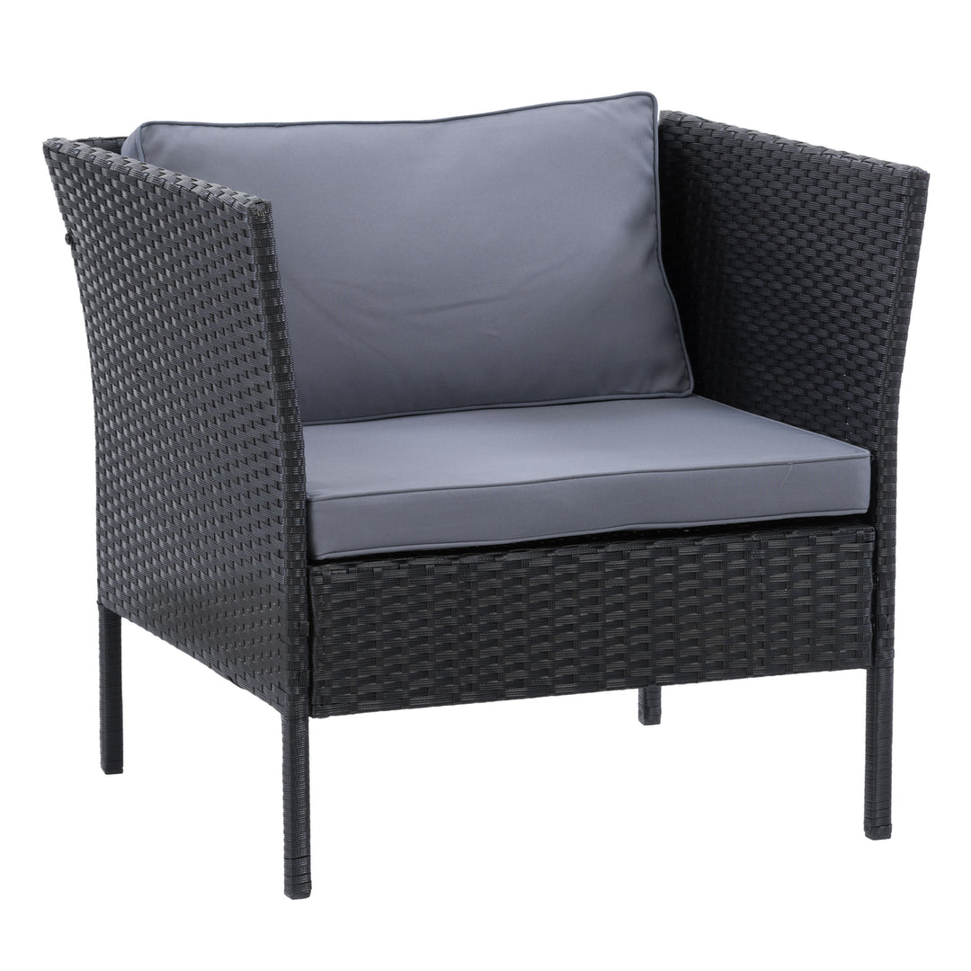 CorLiving Patio Armchair - Finish/Ash Cushions Image 2