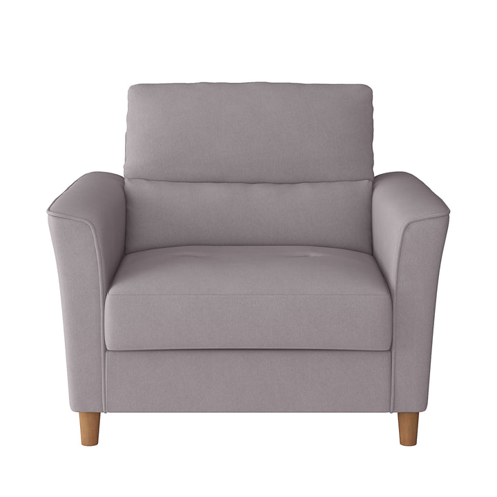 CorLiving Georgia Upholstered Accent Chair And A Half Image 6