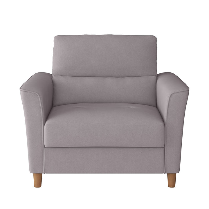 CorLiving Georgia Upholstered Accent Chair And A Half Image 1