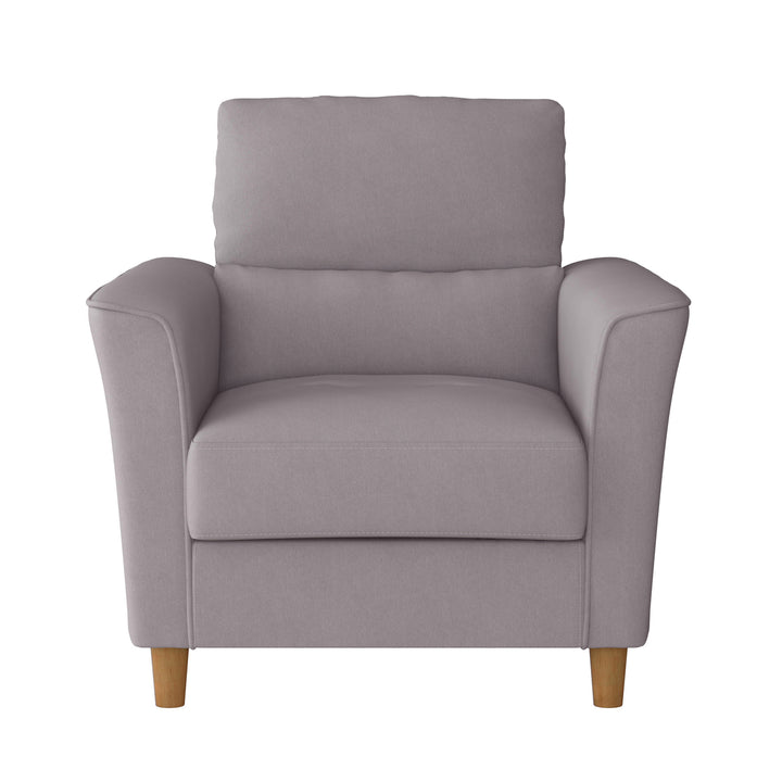 CorLiving Georgia Upholstered Accent Chair Image 1