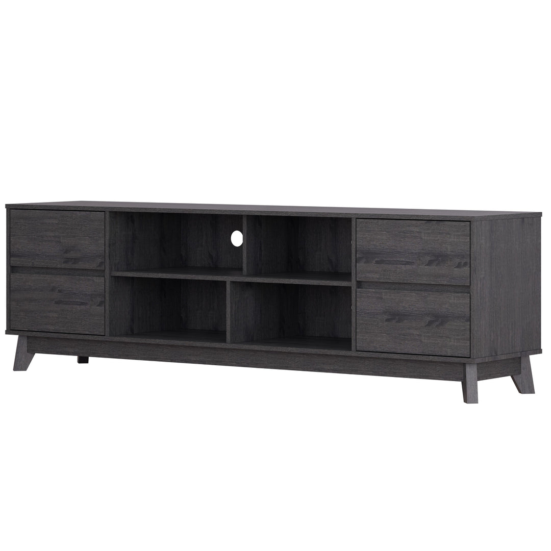 CorLiving Hollywood Wood Grain TV Stand with Drawers for TVs up to 85" Image 5