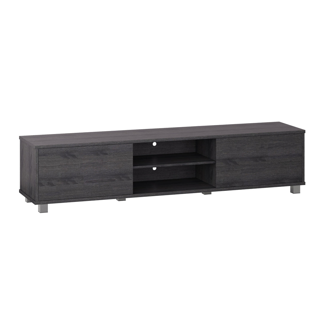 CorLiving Hollywood Wood Grain TV Stand with Doors for TVs up to 85" Image 5