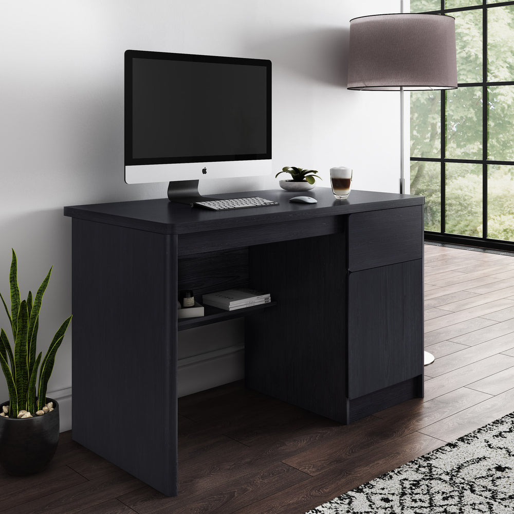 CorLiving Kingston Desk with Cabinet Image 2