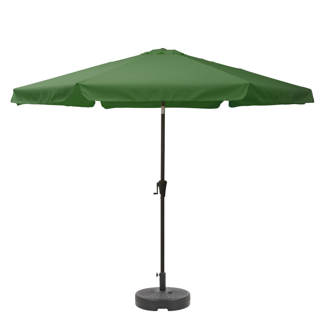 CorLiving 10ft Round Tilting Patio Umbrella and Round Umbrella Base Image 10