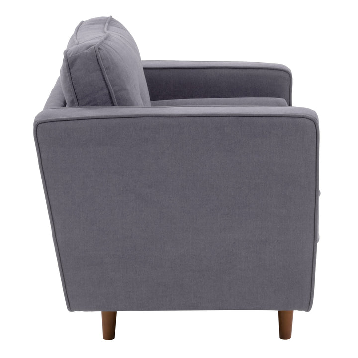 CorLiving Mulberry Fabric Upholstered Modern Accent Chair Image 3