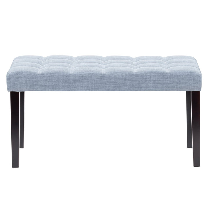 CorLiving California Fabric Tufted Bench Image 1