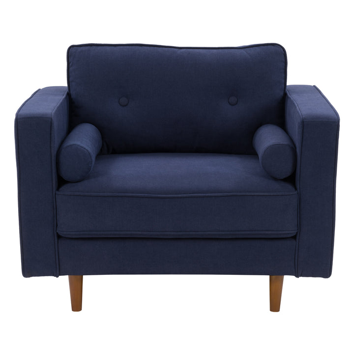 CorLiving Mulberry Fabric Upholstered Modern Accent Chair Image 6