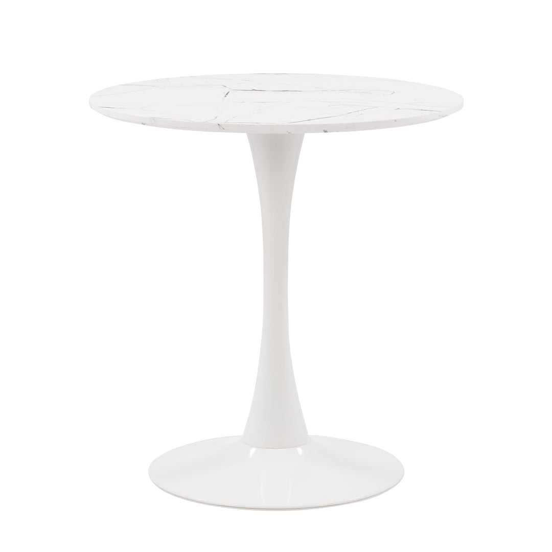 CorLiving Round Marbled Bistro Table Image 6