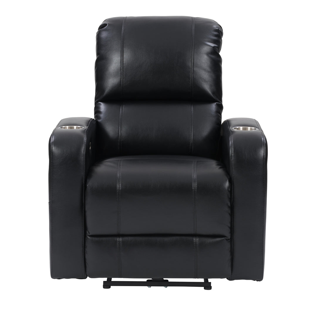 CorLiving Oren PU Theatre Recliner Image 1