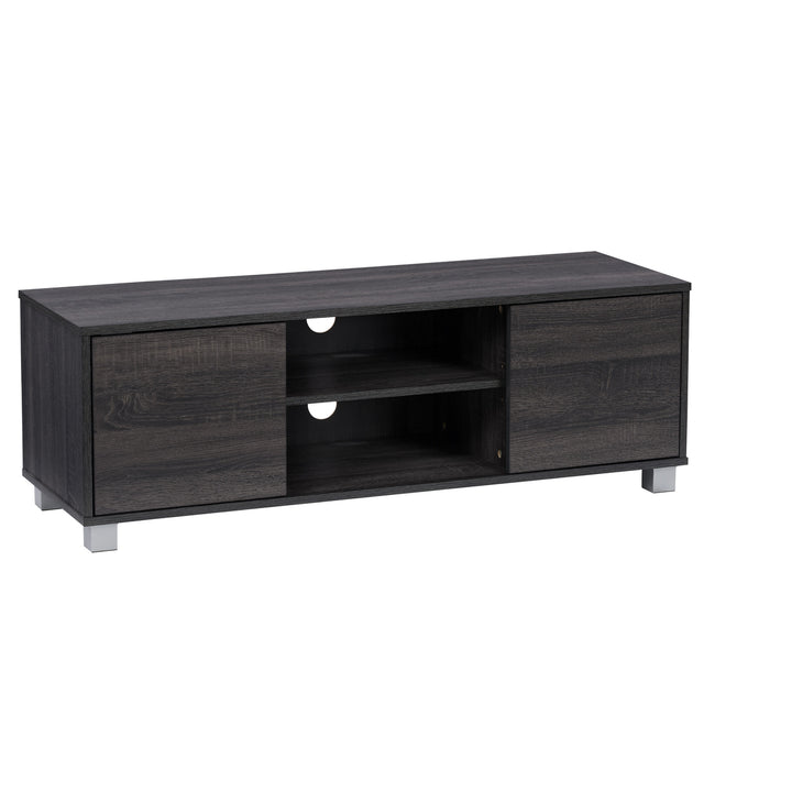 CorLiving Hollywood Wood Grain TV Stand with Doors for TVs up to 55" Image 2