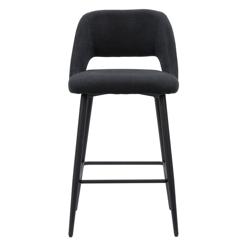 CorLiving Talia Velvet Barstool Image 2