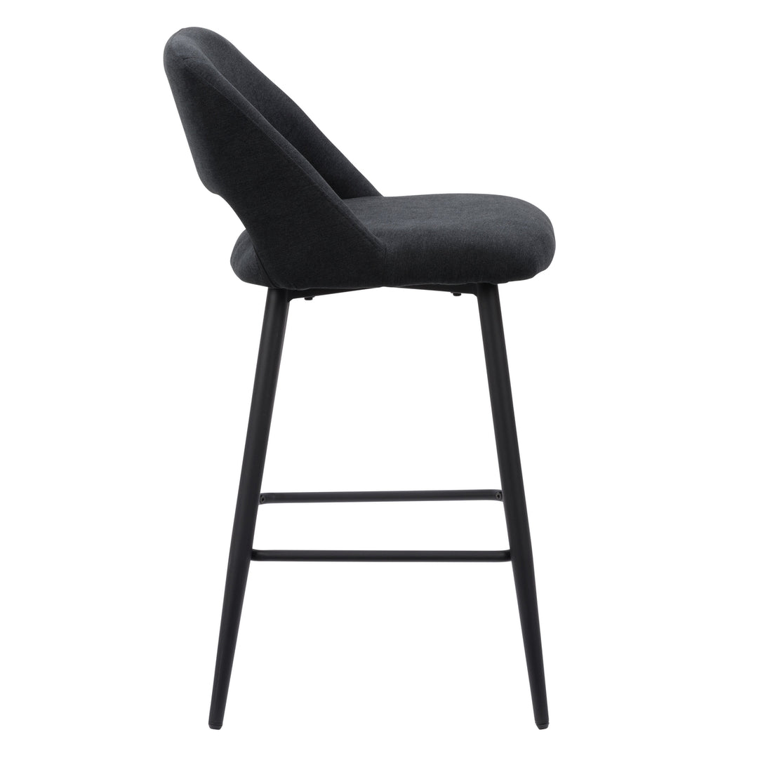 CorLiving Talia Velvet Barstool Image 3