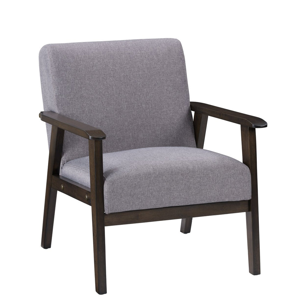 CorLiving Greyson Wood Armchair Image 2