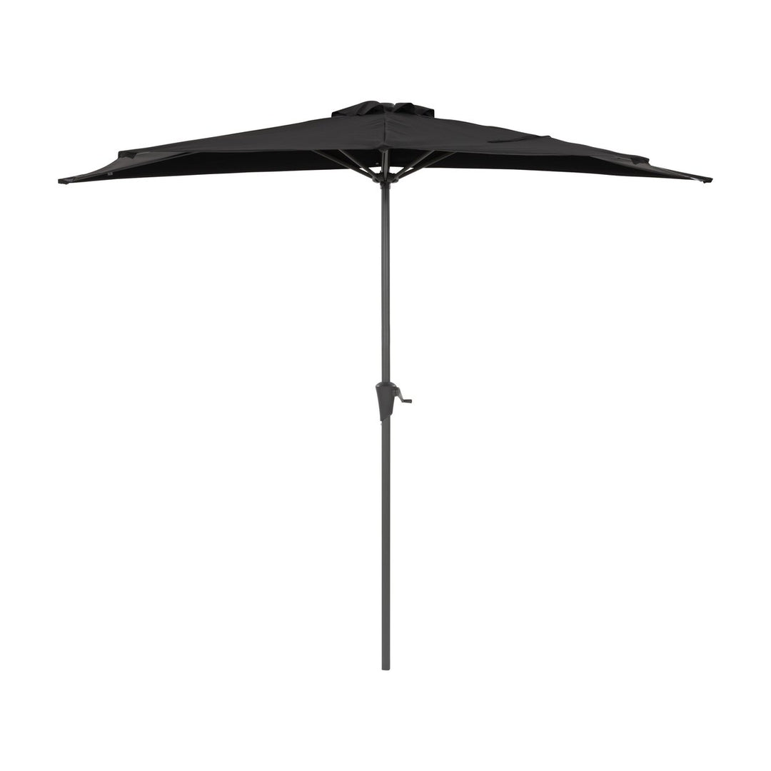 CorLiving 8.5Ft UV Resistant Half Umbrella Image 1