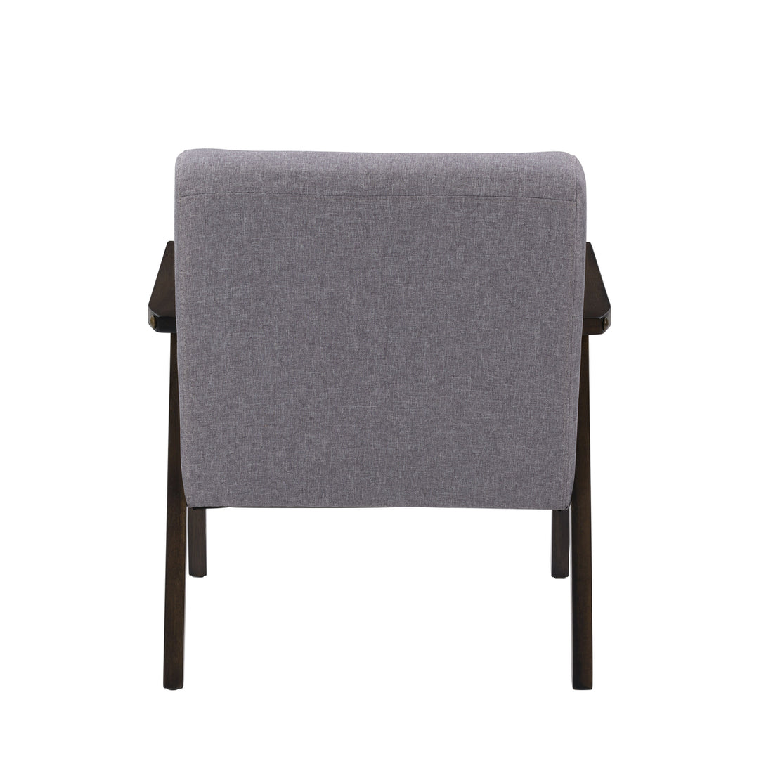 CorLiving Greyson Wood Armchair Image 4