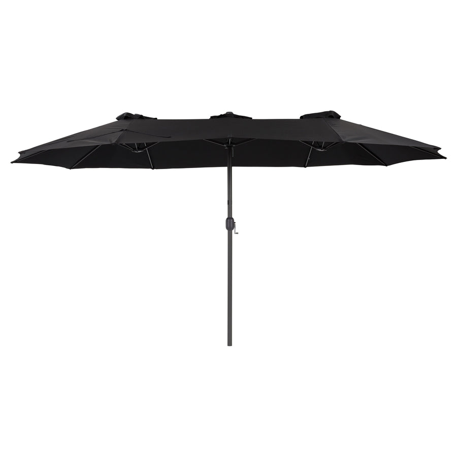 CorLiving 15ft Double Patio Umbrella Image 1