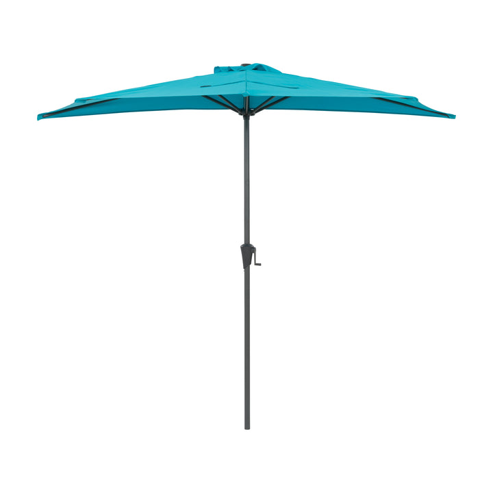 CorLiving 8.5Ft UV Resistant Half Umbrella Image 6