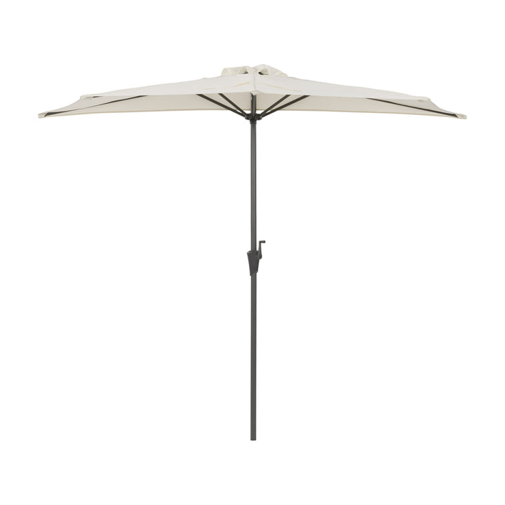 CorLiving 8.5Ft UV Resistant Half Umbrella Image 7