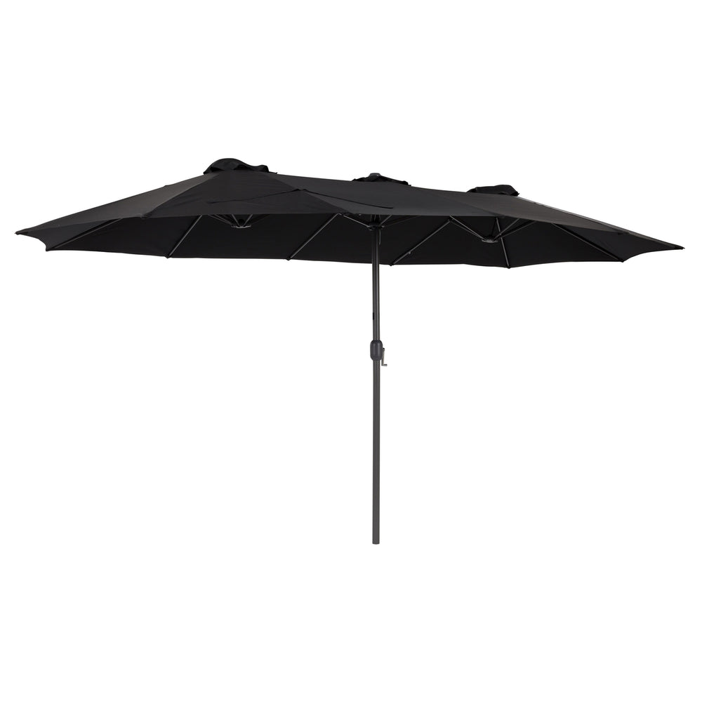CorLiving 15ft Double Patio Umbrella Image 2