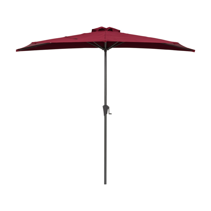 CorLiving 8.5Ft UV Resistant Half Umbrella Image 8