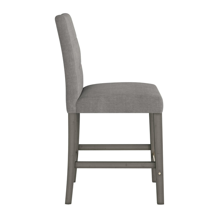 CorLiving Leila Fabric Counter Height Barstool Image 3