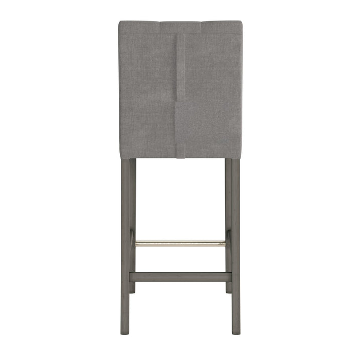 CorLiving Leila Fabric Bar Height Barstool Image 4