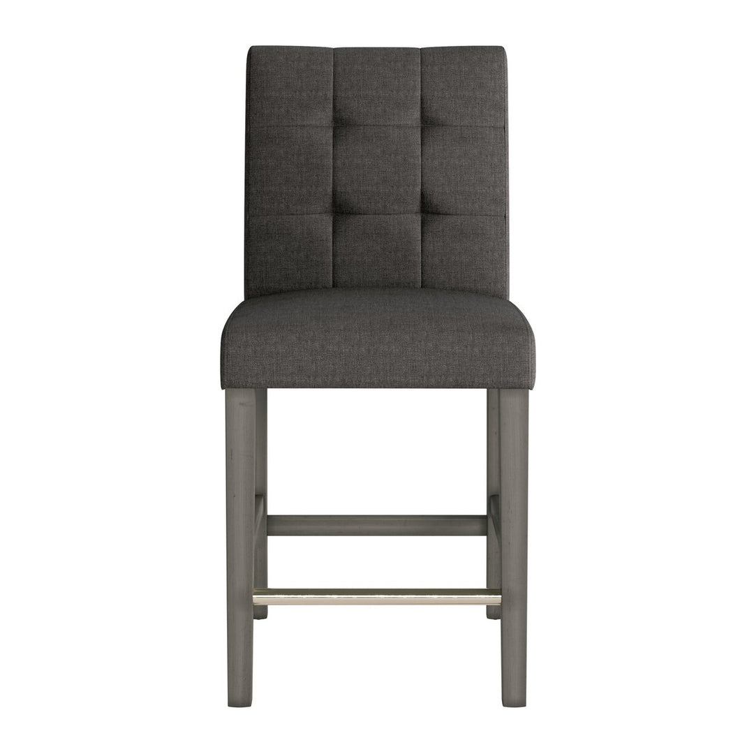 CorLiving Leila Fabric Counter Height Barstool Image 6