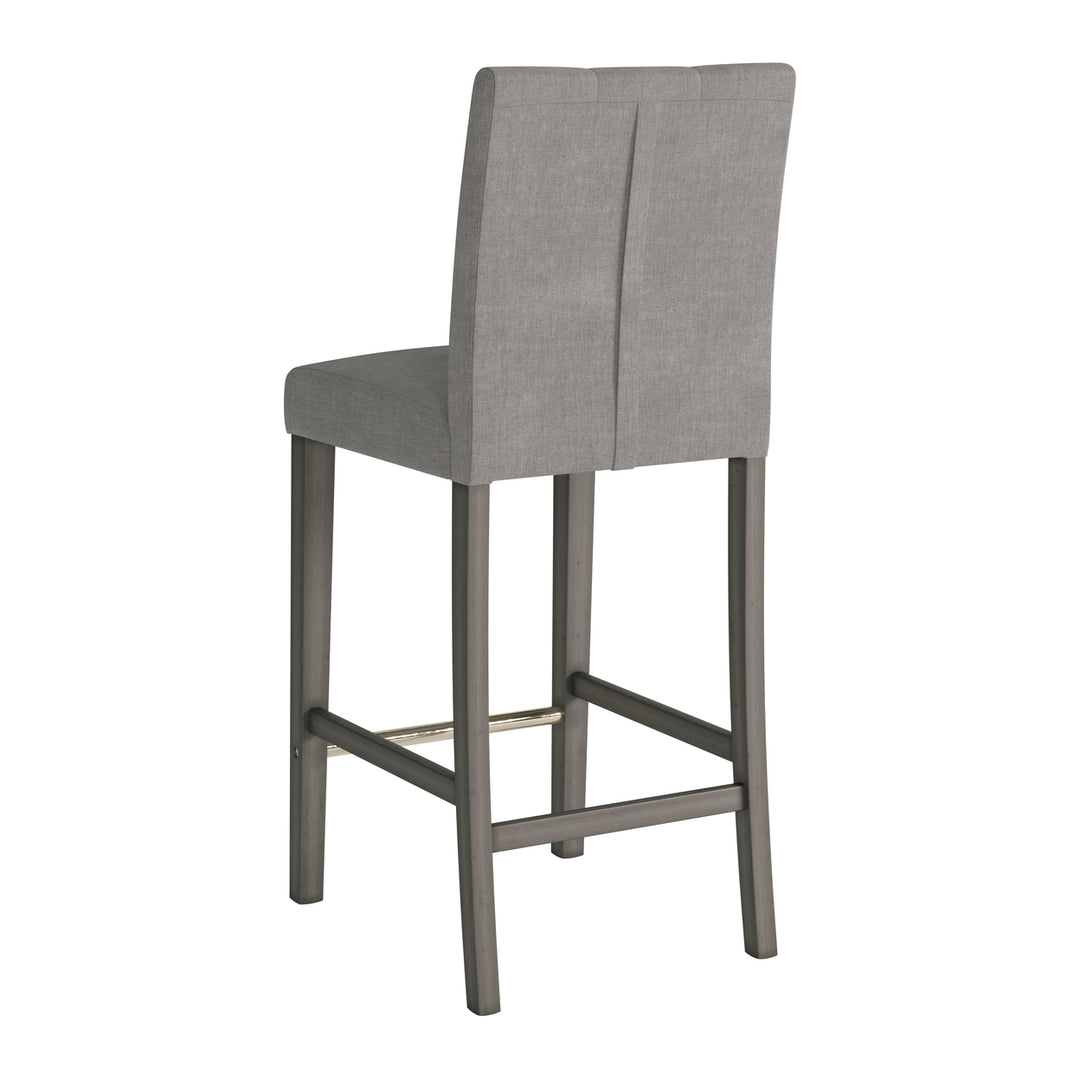 CorLiving Leila Fabric Bar Height Barstool Image 5