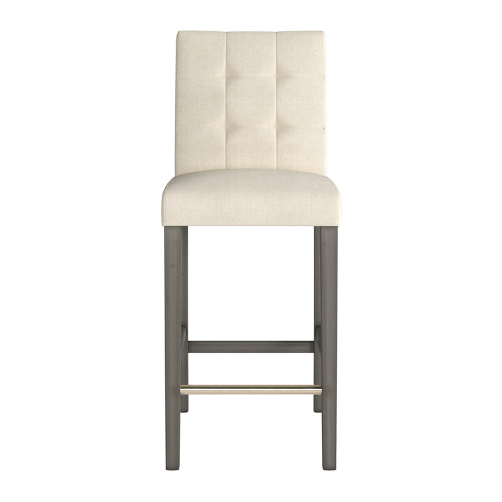 CorLiving Leila Fabric Bar Height Barstool Image 7