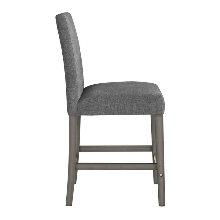 CorLiving Laura Fabric Counter Height Barstool Image 3