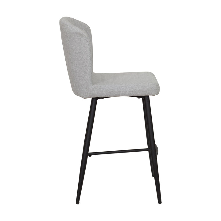 CorLiving Jasper Channel Tufted Barstool Image 3