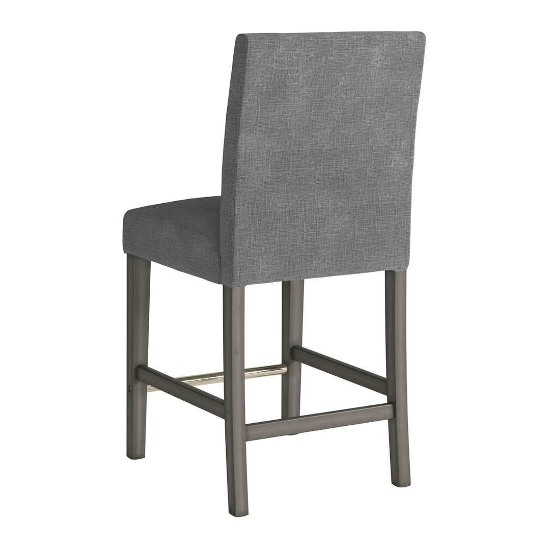 CorLiving Laura Fabric Counter Height Barstool Image 5