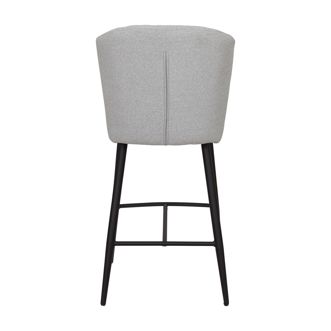 CorLiving Jasper Channel Tufted Barstool Image 4