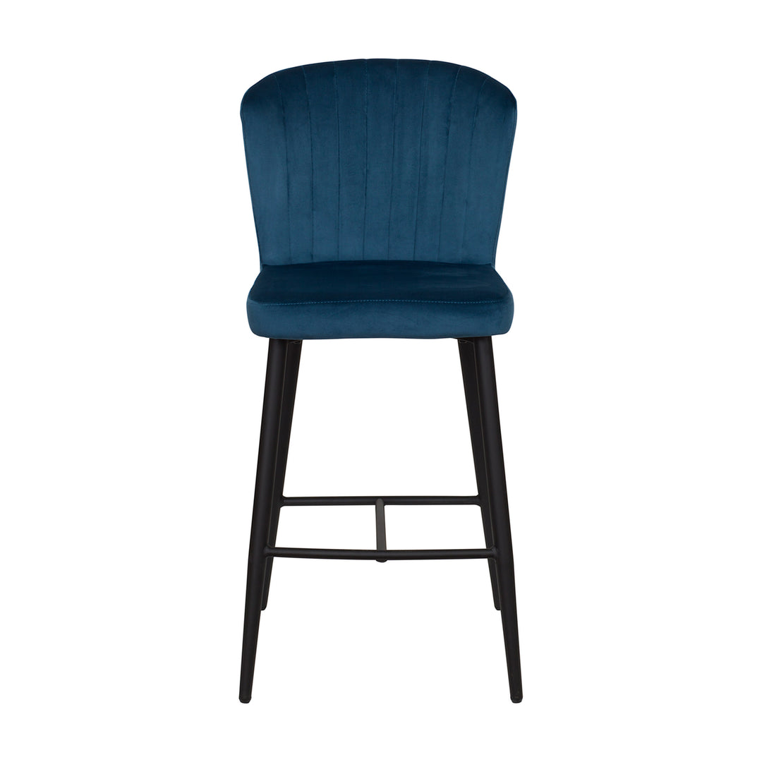 CorLiving Jasper Channel Tufted Barstool Image 6