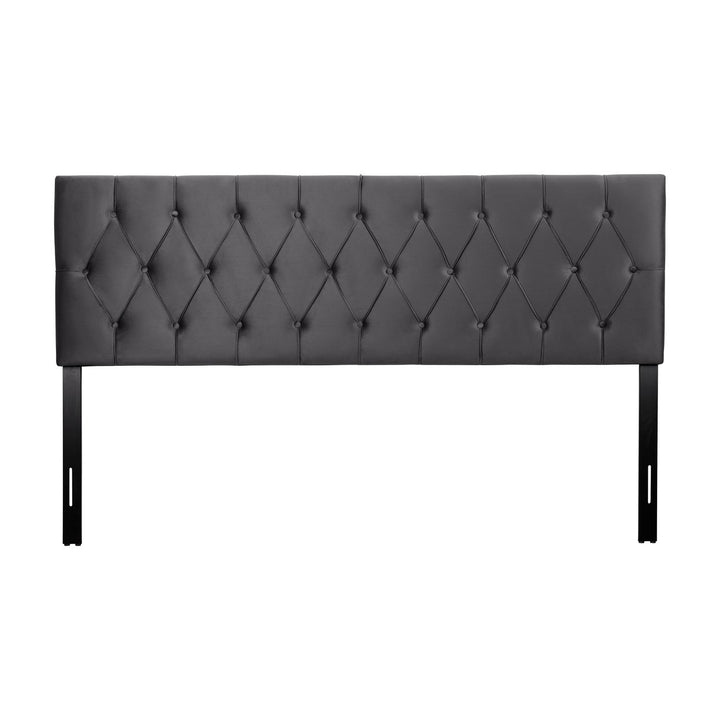 CorLiving Catalina Velvet Headboard, King Image 1