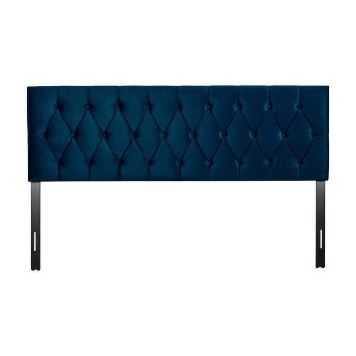 CorLiving Catalina Velvet Headboard, King Image 1