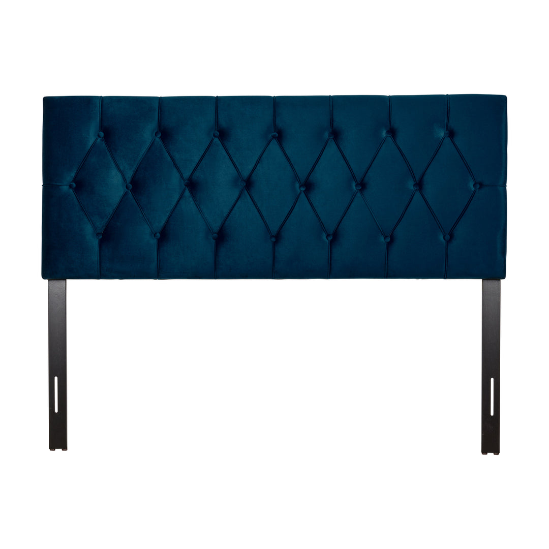 CorLiving Catalina Velvet Headboard, Queen Image 1