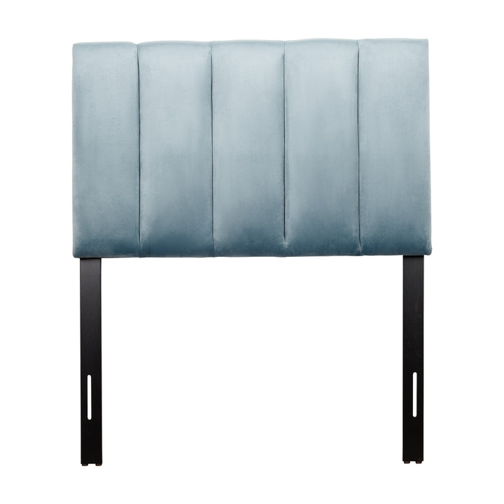 CorLiving Helena Velvet Headboard, Twin/Single Image 1