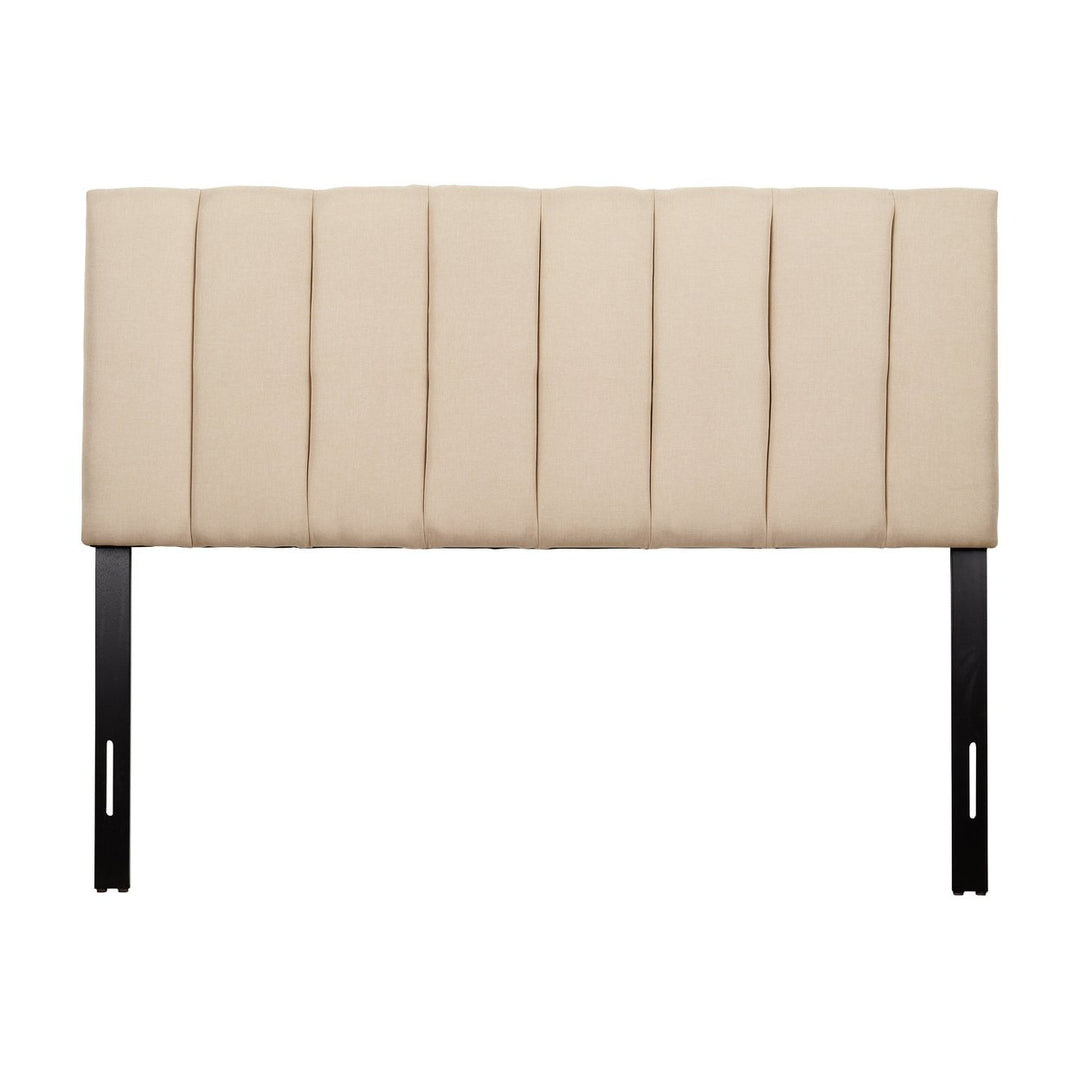 CorLiving Helena Velvet Headboard, Queen Image 1