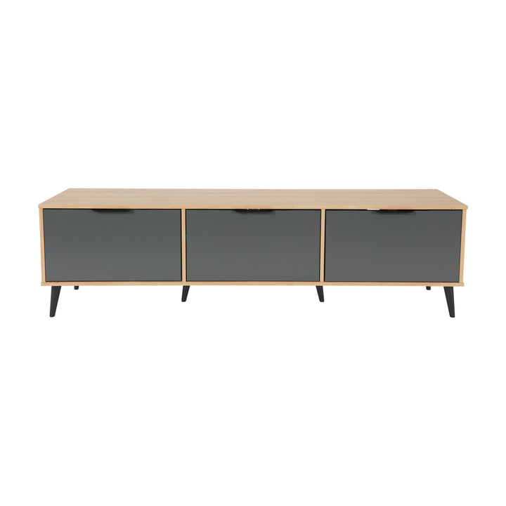 CorLiving TV Bench with Cabinet Storage, TVs up to 85" Image 1