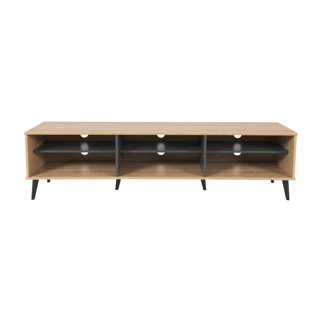 CorLiving TV Bench with Open Shelves, TVs up to 85" Image 1