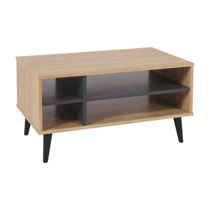 CorLiving Rectangle Coffee Table with Storage Image 5