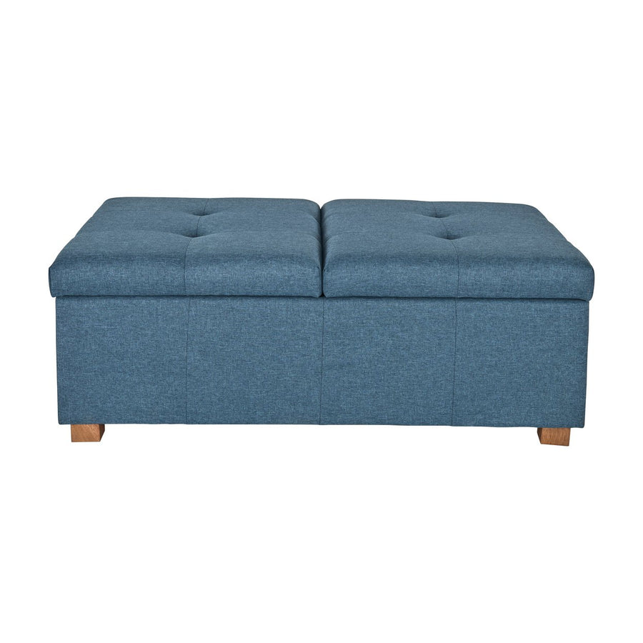 CorLiving Double Storage Ottoman Bench Image 1