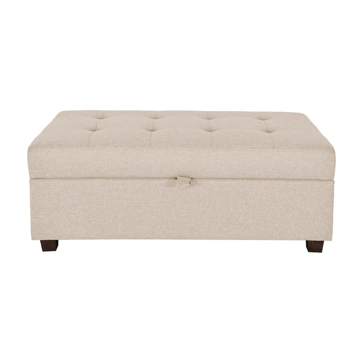 CorLiving Large Storage Ottoman Image 1