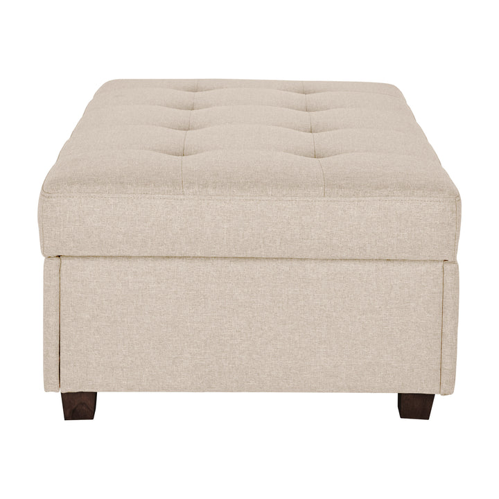 CorLiving Large Storage Ottoman Image 4